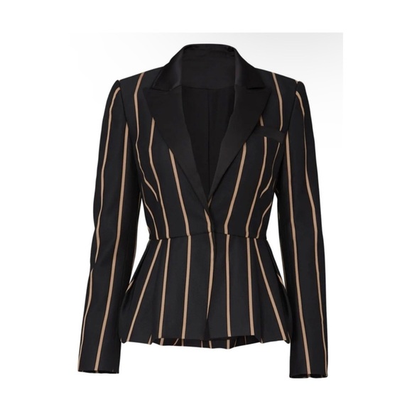 Self-portrait tailored stripe blazer WORN ON TV! highly sought after!!! - Picture 2 of 16
